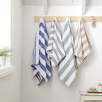Bianca Reversible Stripe 600gsm Cotton Jacquard Towels - Black - Reversible Stripe Group Shot