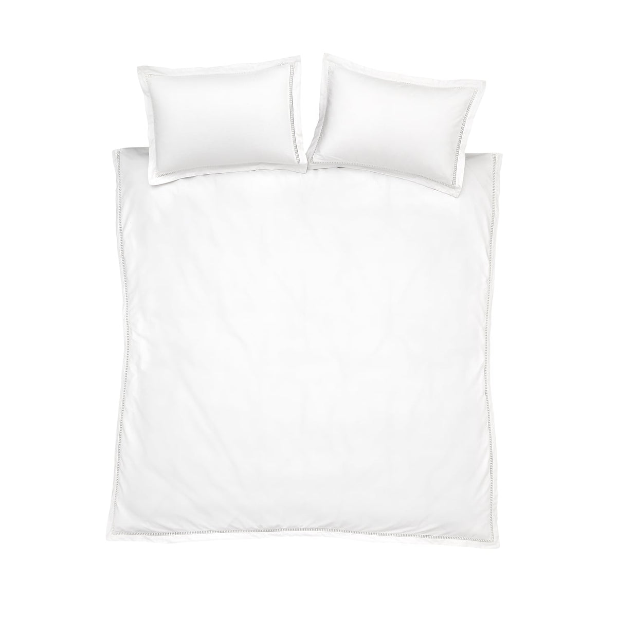 Bianca Fine Linens Oxford Lace Trim Duvet Cover Set - Oxford Lace Duvet Set