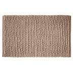 Bianca Aspen Bobble Bath Mat Runner 50cm x 120cm - Aspen Bobble Bath Mat Natural