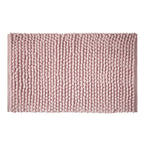 Bianca Aspen Bobble Bath Mat Runner 50cm x 120cm - Aspen Bobble Bath Mat Pink