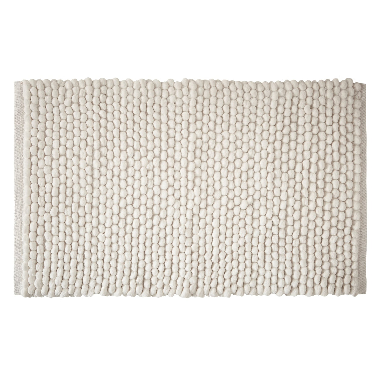 Bianca Aspen Bobble Blue Bath Mat 50x80cm - Aspen Bobble Bath Mat White