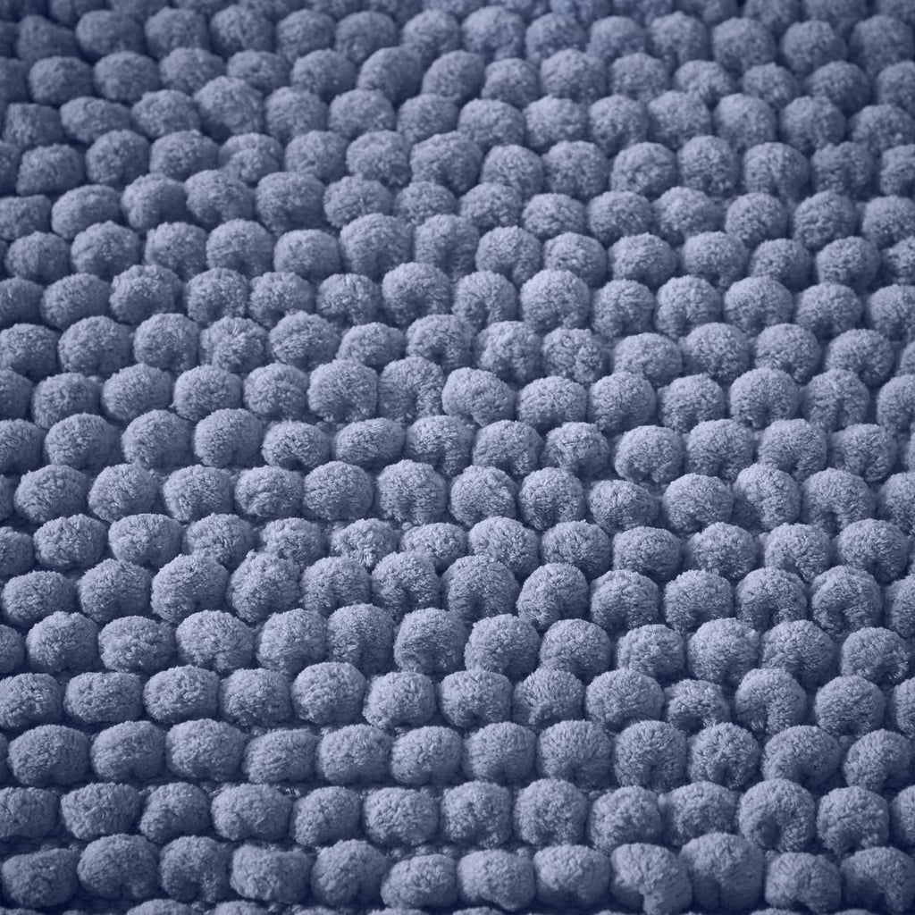 Bianca Aspen Bobble Blue Bath Mat 50x80cm - Aspen Bobble Blue
