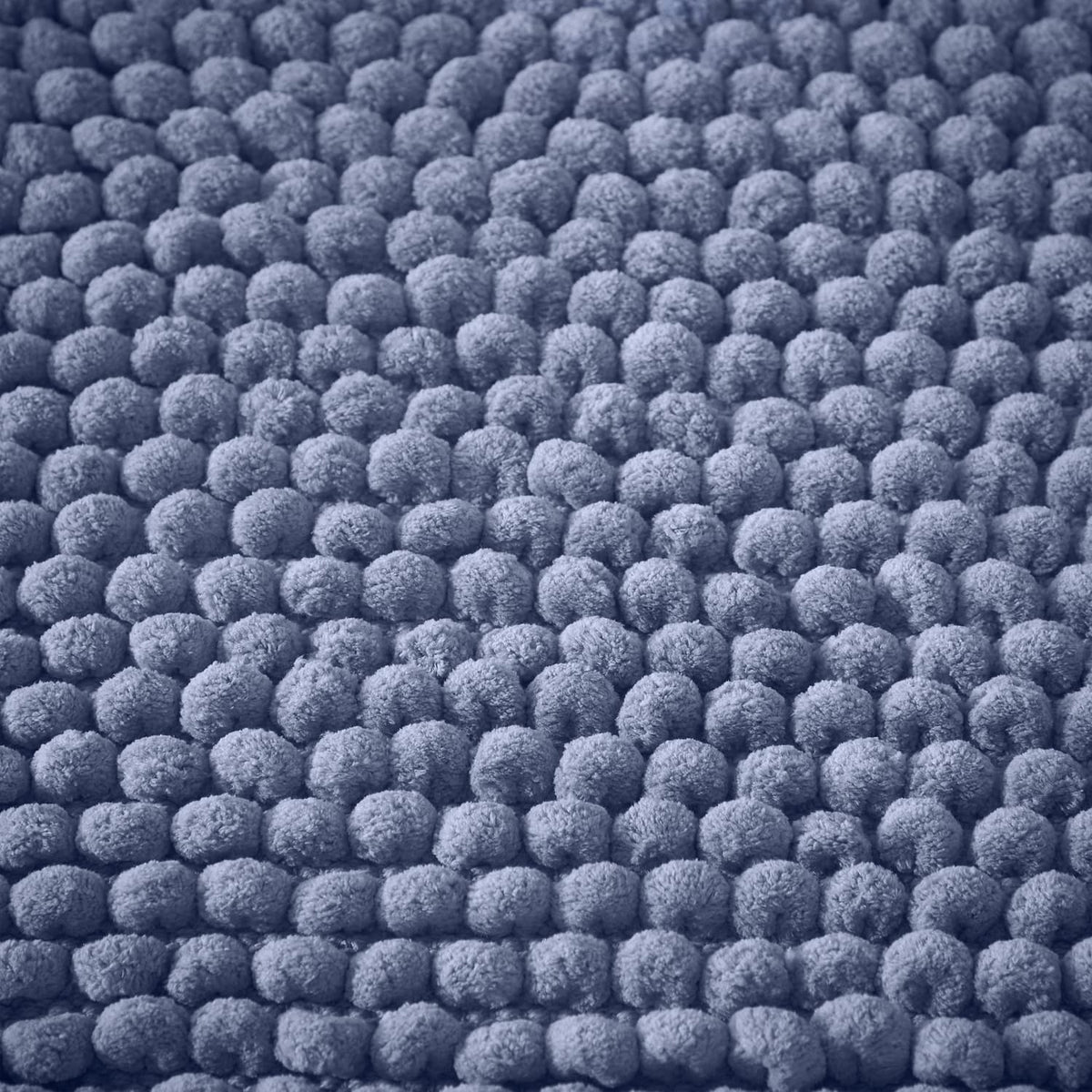 Bianca Aspen Bobble Blue Bath Mat 50x80cm - Aspen Bobble Blue