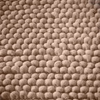 Bianca Aspen Bobble Blue Bath Mat 50x80cm - Aspen Bobble Natural