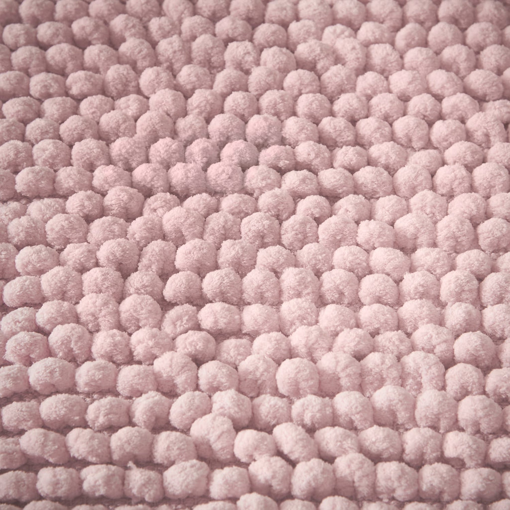 Bianca Aspen Bobble Blue Bath Mat 50x80cm - Aspen Bobble Pink