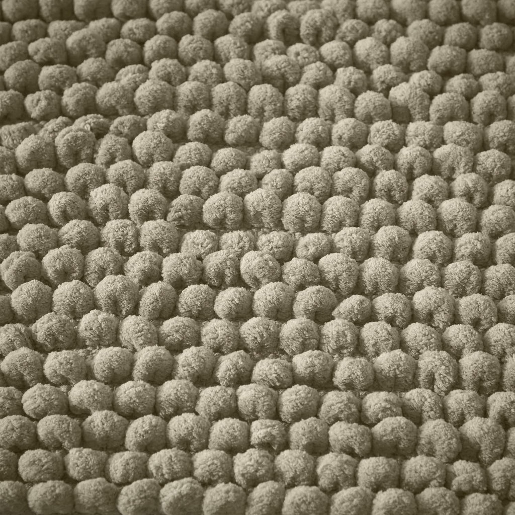 Bianca Aspen Bobble Blue Bath Mat 50x80cm - Aspen Bobble Sage Green