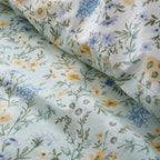 Bianca Fine Linens Ditsy Floral Duvet Cover Set - Ditsy Floral Green Duvet Set