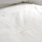 Bianca Fine Linens Lottie Embroidery Duvet Cover Set - Lottie Embroidery