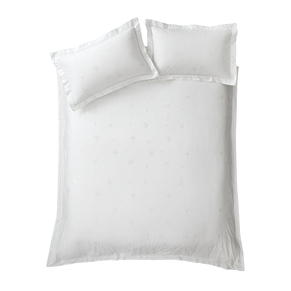 Bianca Fine Linens Lottie Embroidery Duvet Cover Set - Lottie Embroidery