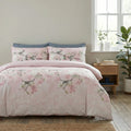 Eloise Floral Duvet Cover Set - Pink