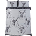 Angus Stag Flannelette Duvet Cover Set