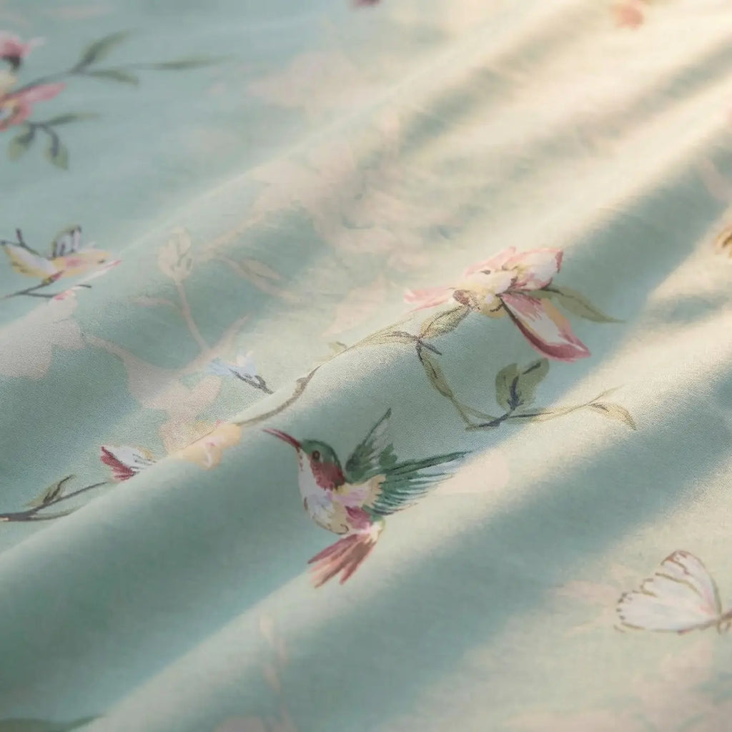 So Soft Hummingbird Duvet Cover Set - Green image 3