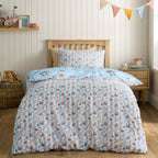 Belle & Boo Pirate Duvet Cover Set - Blue - Pirates Duvet Set Blue Image 2