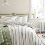 Bianca Fine Linens Hampton Stripe Duvet Cover Set - Hampton Stripe Duvet Set (With Accessories)