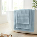 Bianca Hotel 600gsm Cotton Towel - Blue - Hotel Towels Blue