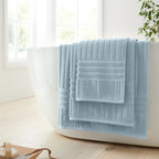 Bianca Hotel 600gsm Cotton Towel - Blue - Hotel Towels Blue