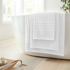 Bianca Hotel 600gsm Cotton Towel - White - Hotel Towels White