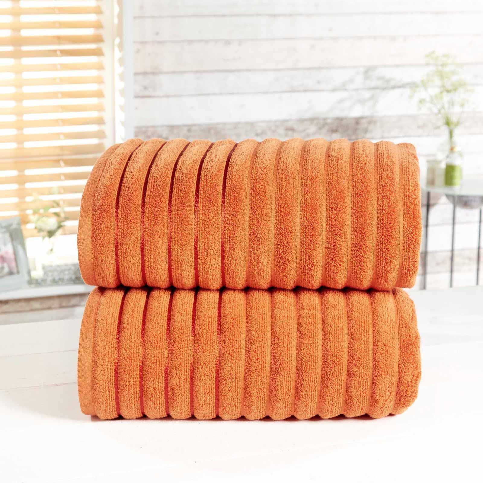 Ribbed 600gsm Towel Bale Set - 2 Piece and 6 Piece