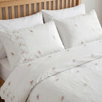Sophie Embroidered Duvet Cover Set - Cream image 2
