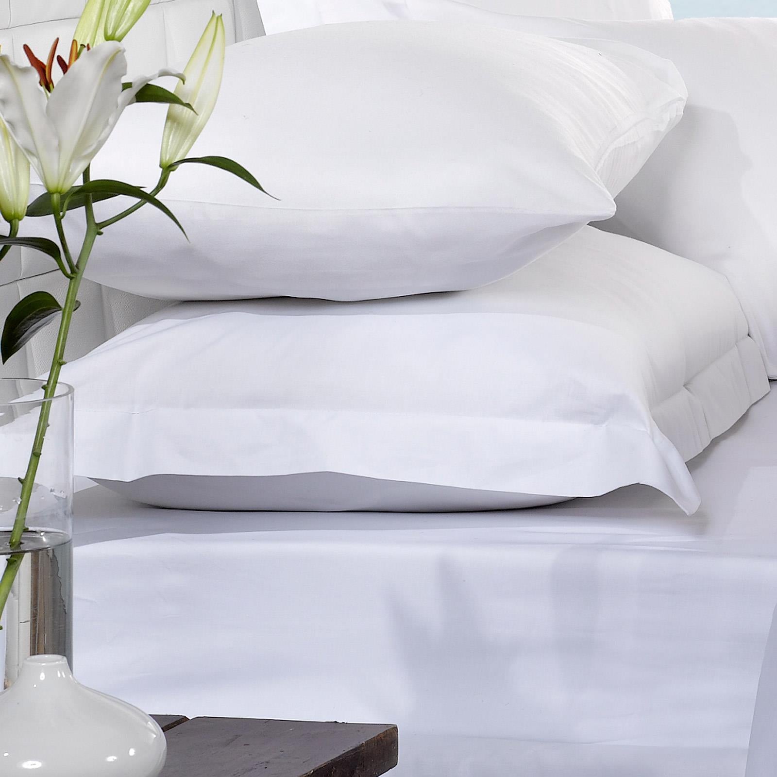 400 Thread Count White Oxford Pillowcase by Rapport Home
