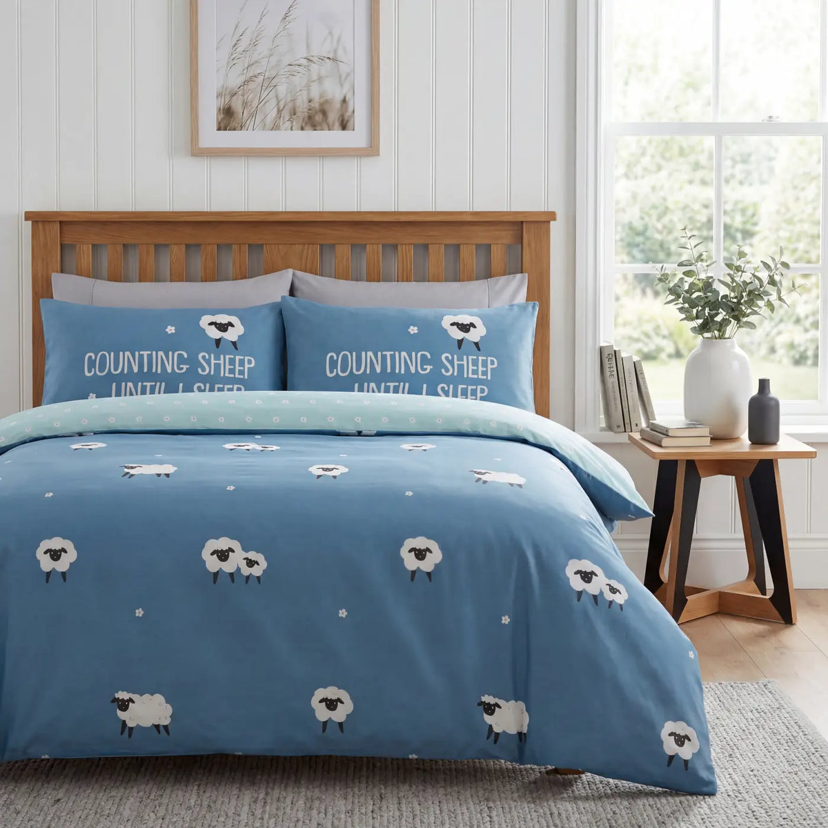 So Soft Counting Sheep Duvet Cover Set - Blue