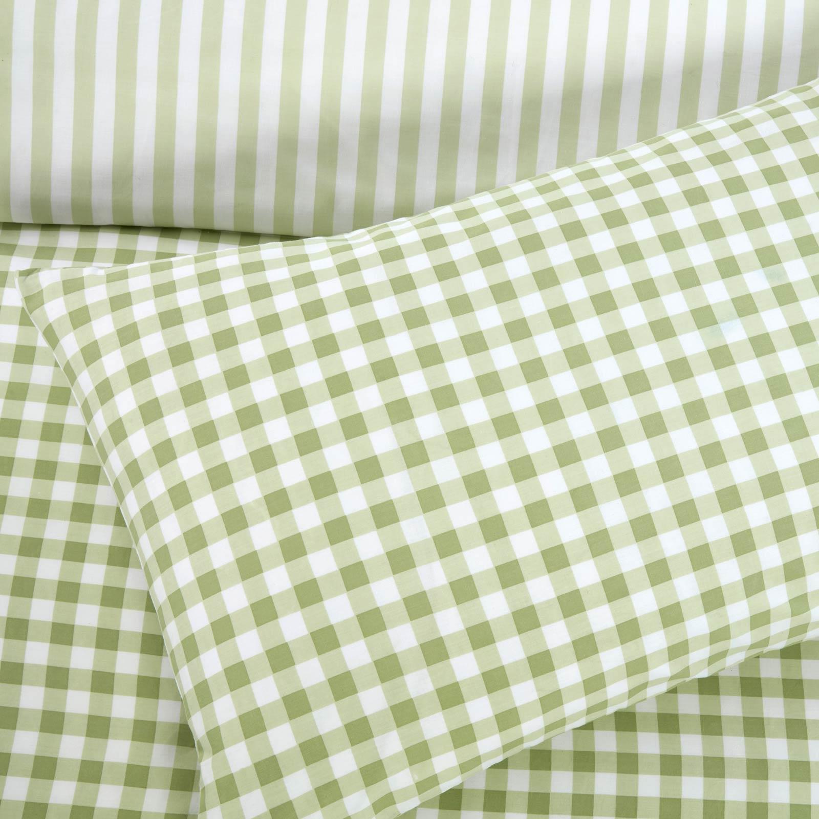 Gingham Check Duvet Cover Set