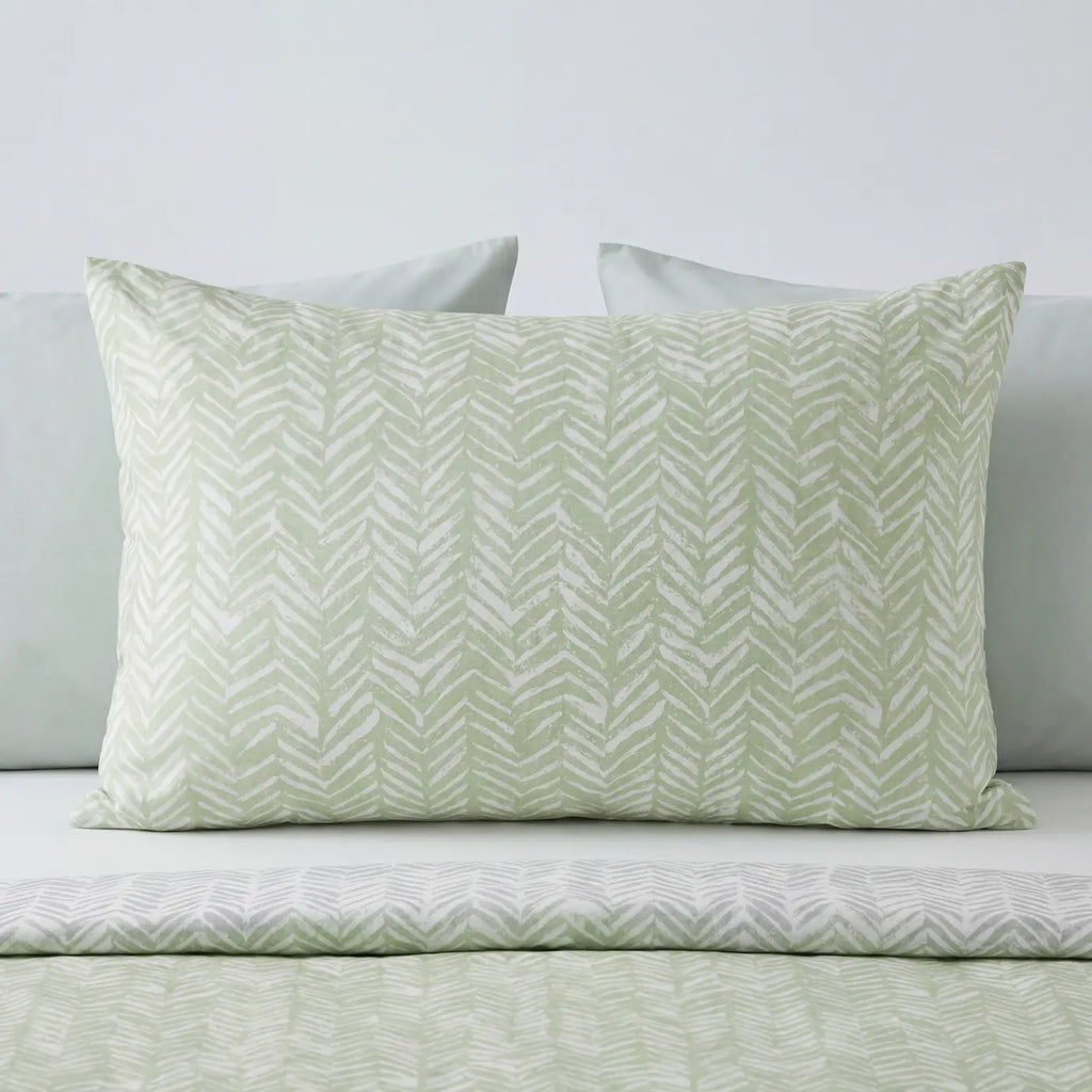So Soft Helston Duvet Cover Set - Green image 2