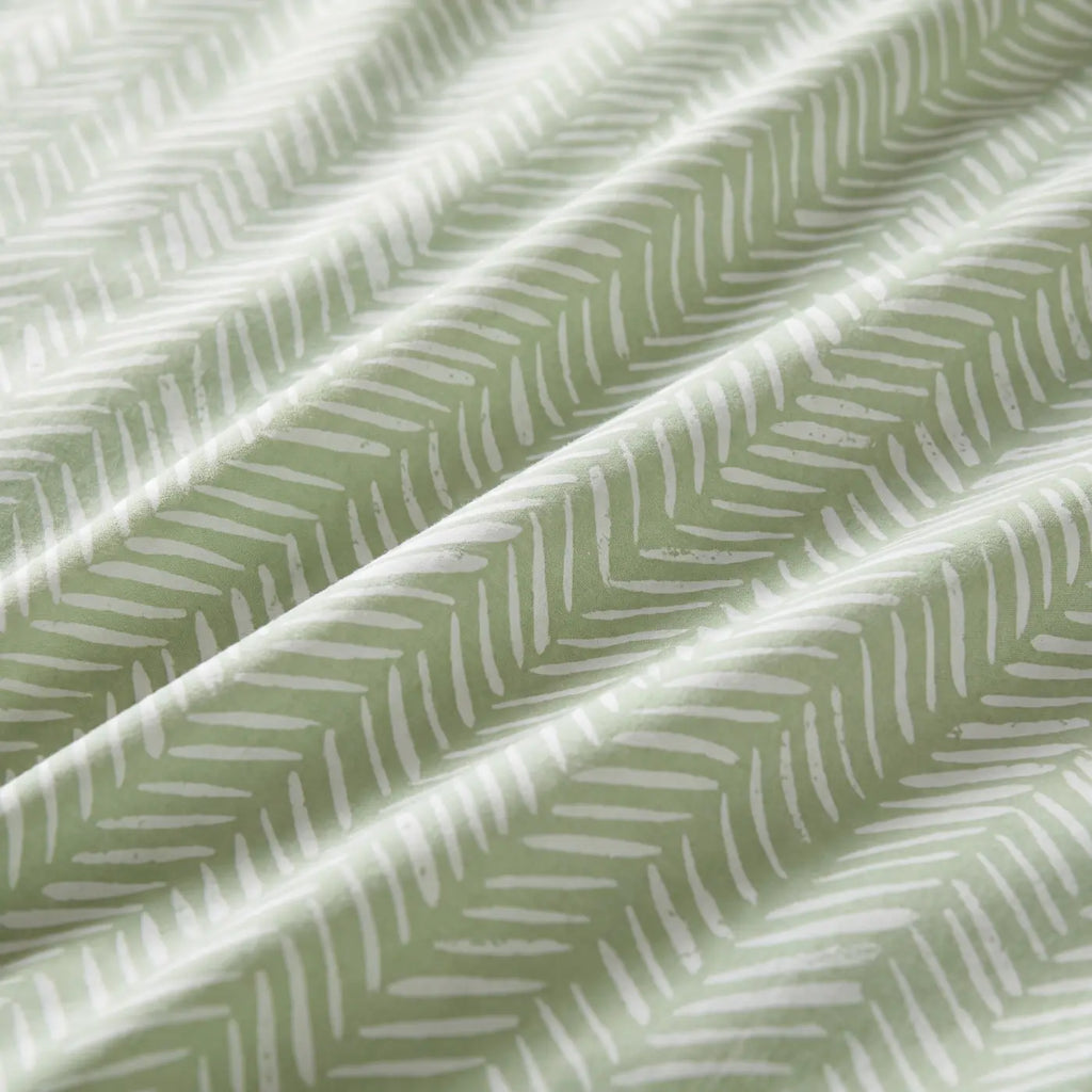 So Soft Helston Duvet Cover Set - Green image 3