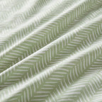So Soft Helston Duvet Cover Set - Green image 3