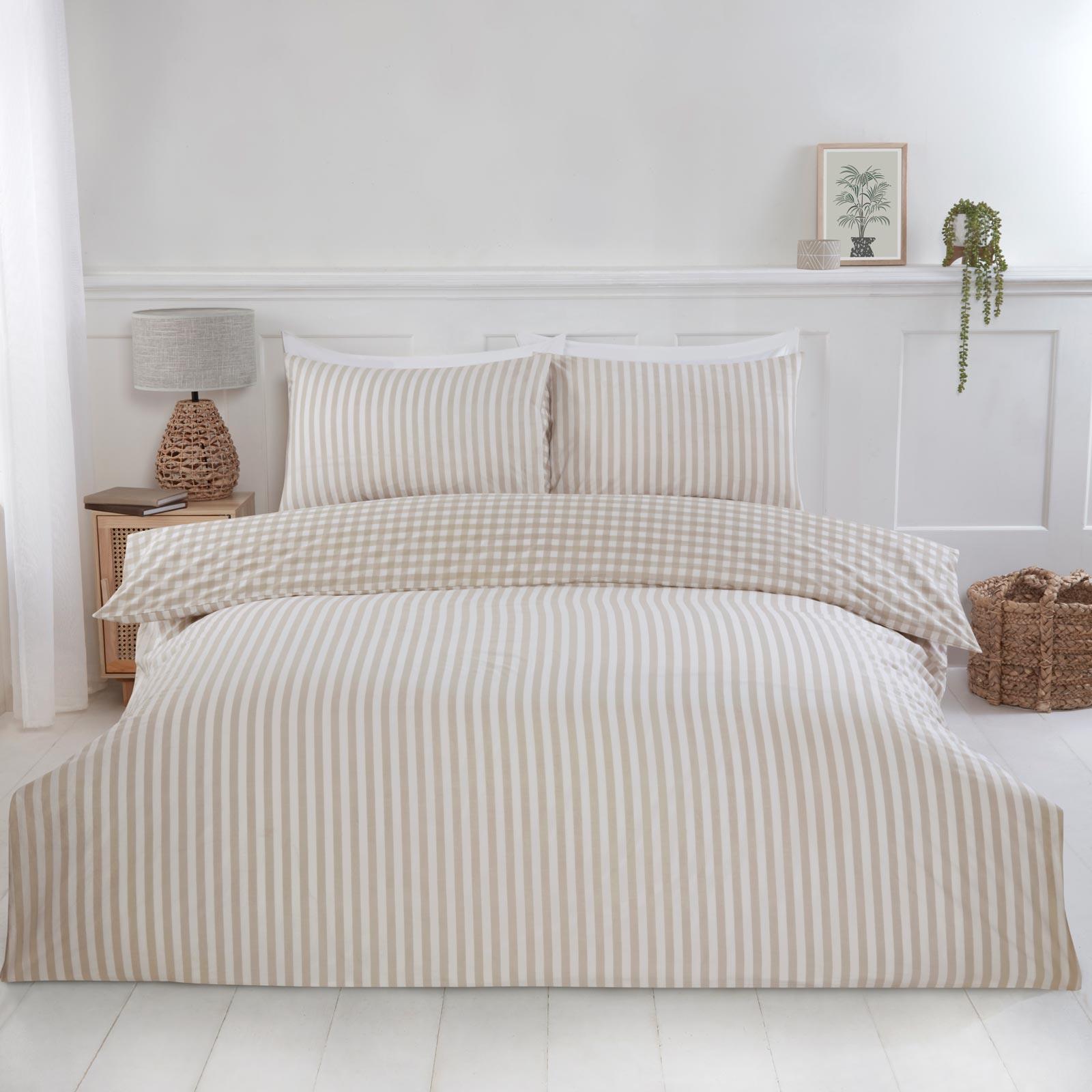 Gingham Check Duvet Cover Set