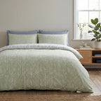 So Soft Helston Duvet Cover Set - Green
