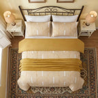Arches Ochre Duvet Cover Bedding Set-5