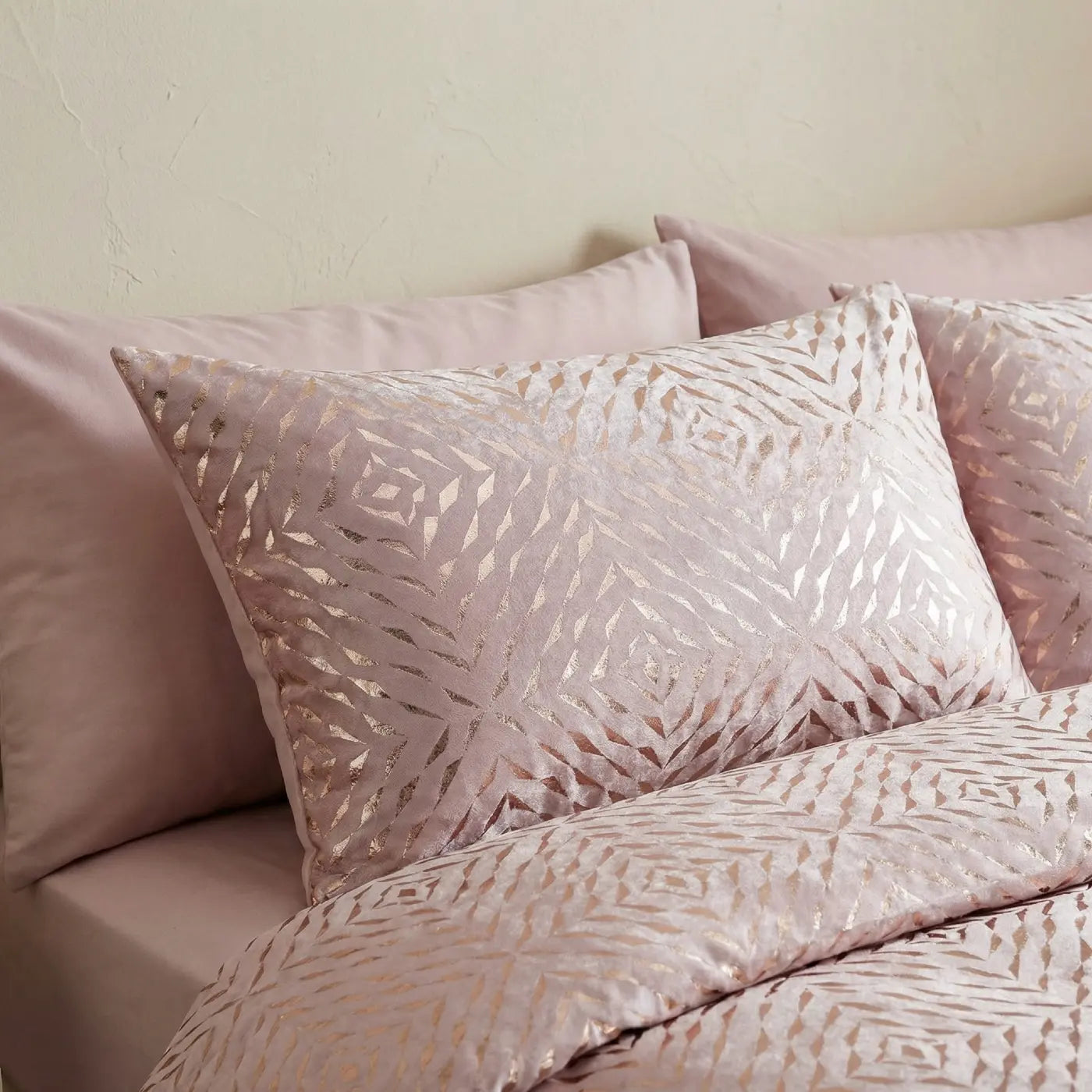 Bellagio Metallic Velvet Duvet Cover Set