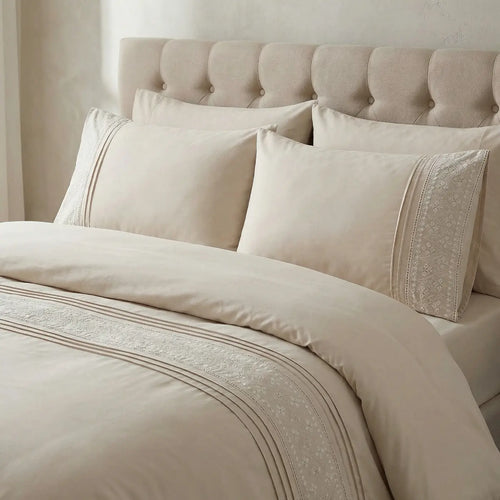 Charlotte Embroidered Duvet Cover Set