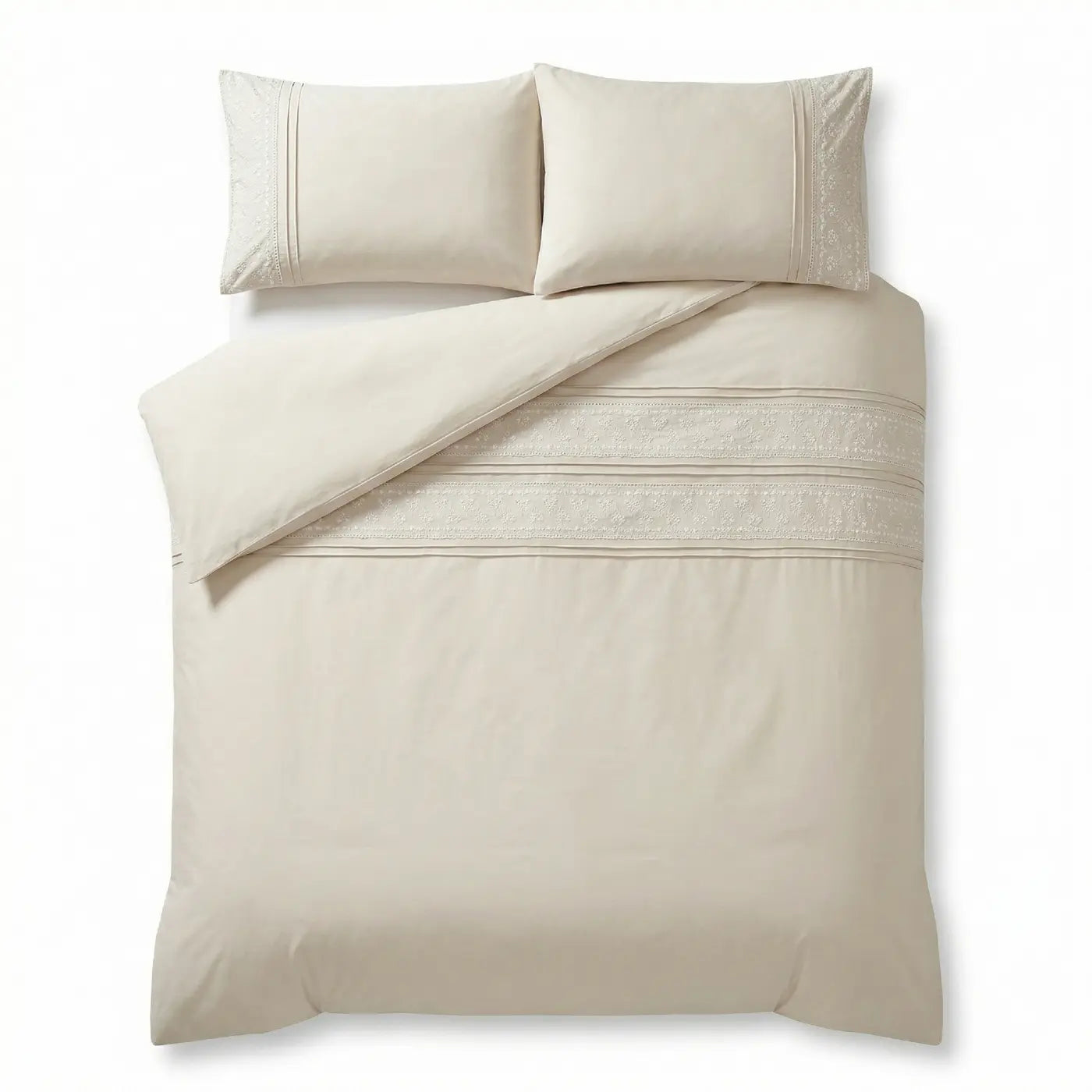 Charlotte Embroidered Duvet Cover Set