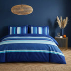 Detroit Duvet Cover Set - Blue