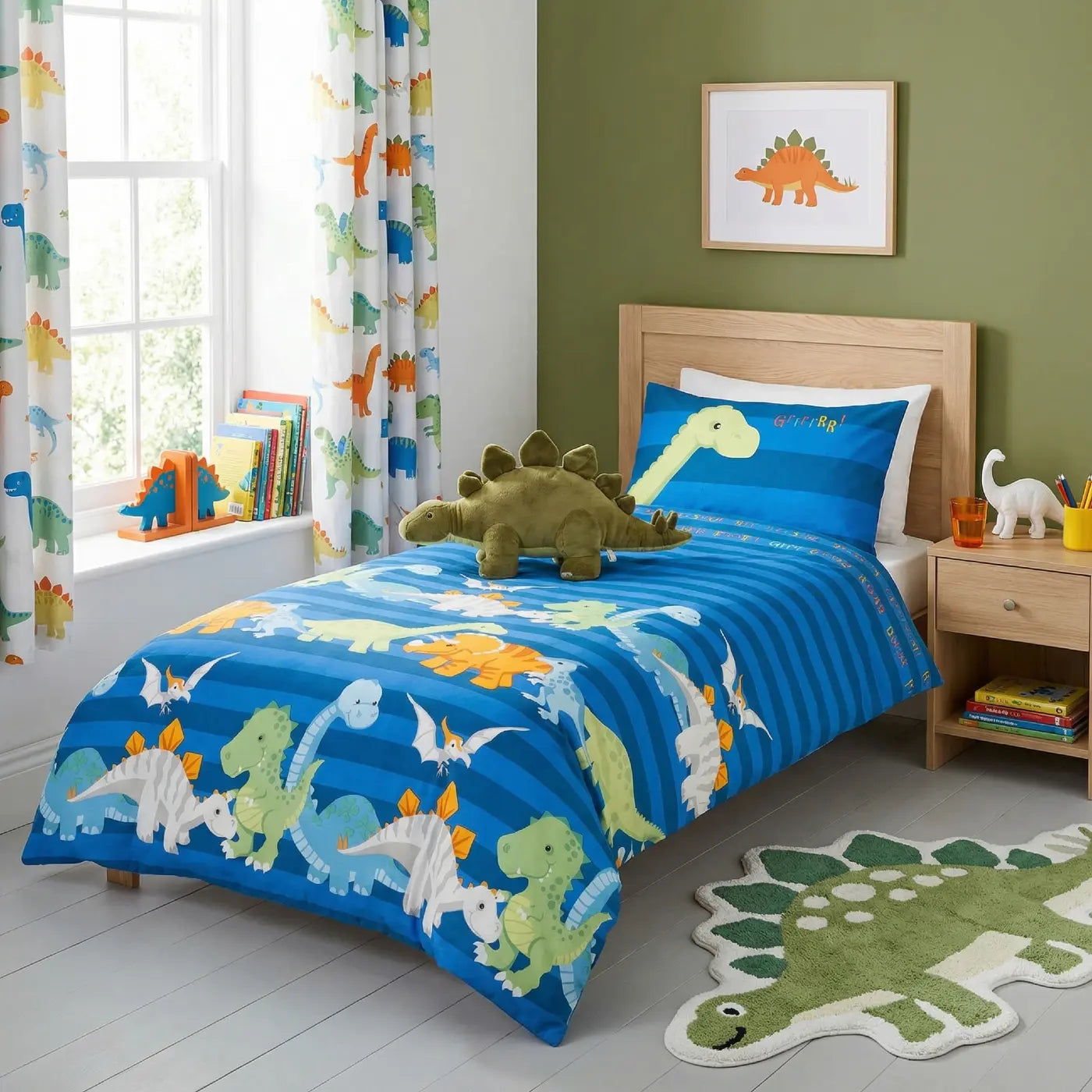 Dinosaur Duvet Cover Set