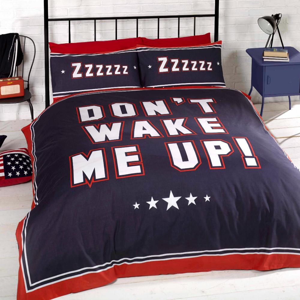 Don't Wake Me Up Duvet Cover Set