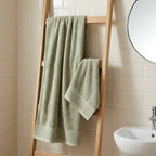 Eden 500gsm Olive 100% Cotton Towels-3