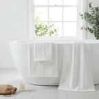 Eden 500gsm White 100% Cotton Towels-2