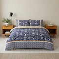 Eleanor Duvet Cover Set - Navy
