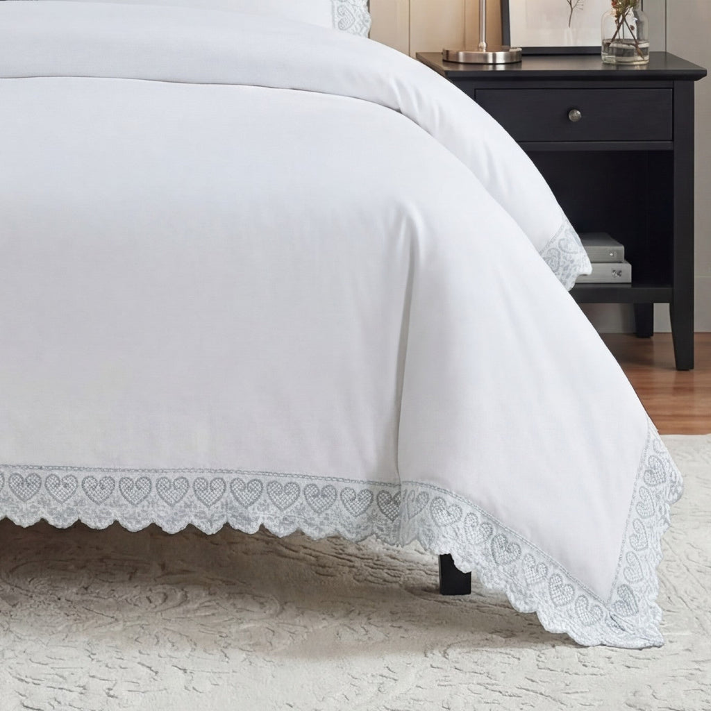 Elise Embroidered Duvet Cover Set