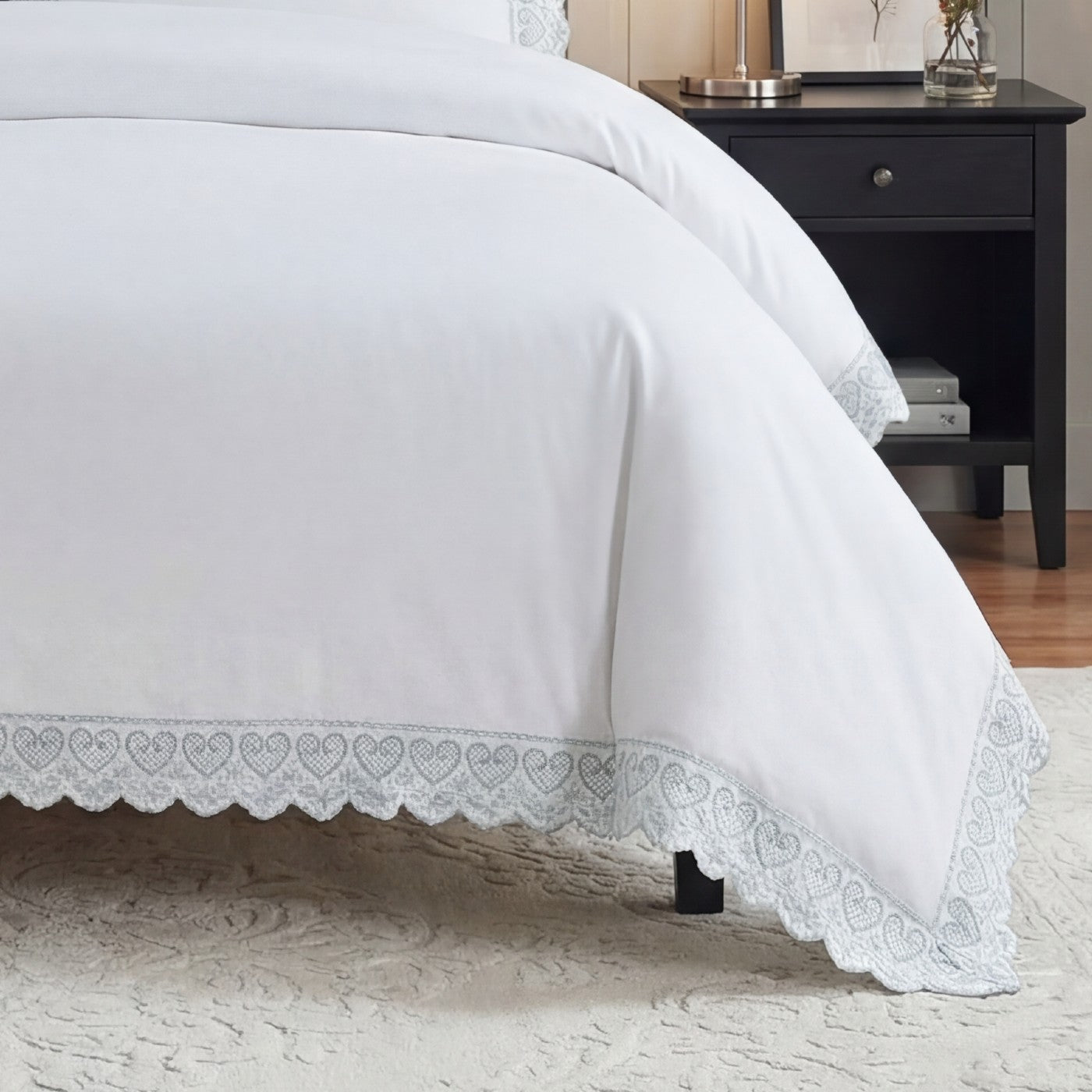 Elise Embroidered Duvet Cover Set