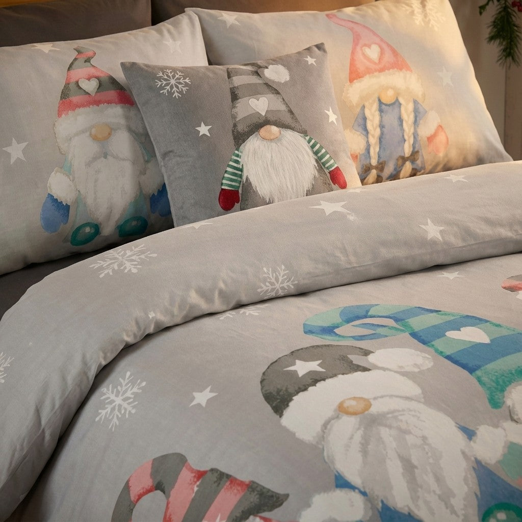 Christmas Gonk Family Duvet Cover Set
