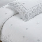 Gabrielle Embroidered Duvet Cover Set