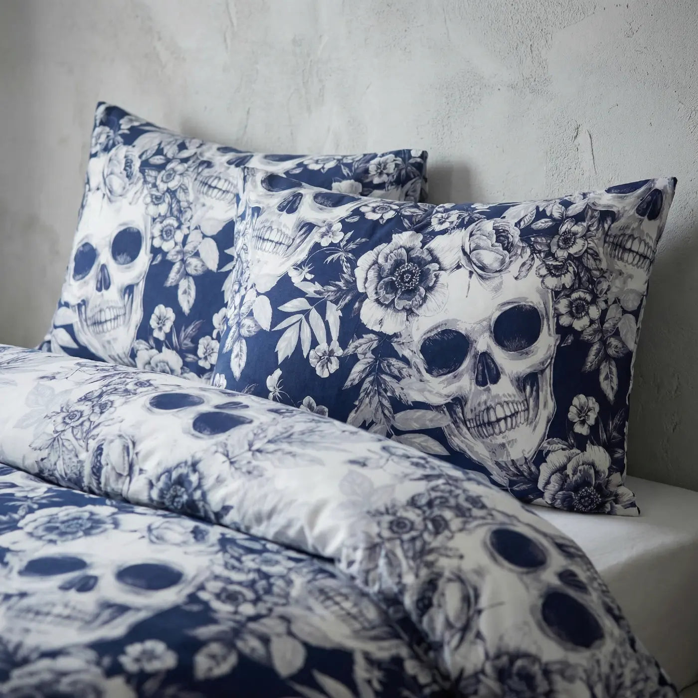 Gothic Skulls Duvet Cover Set