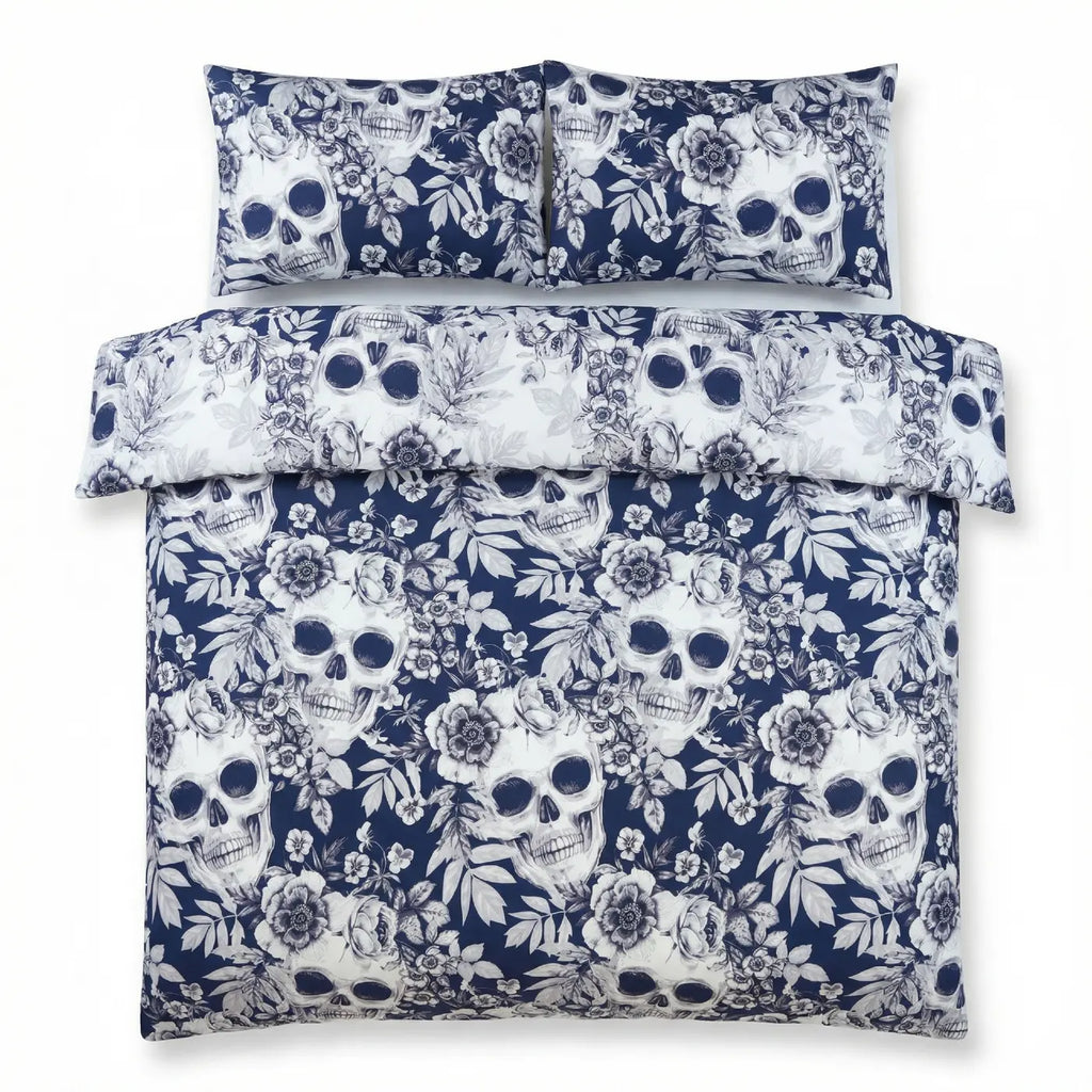 Gothic Skulls Duvet Cover Set