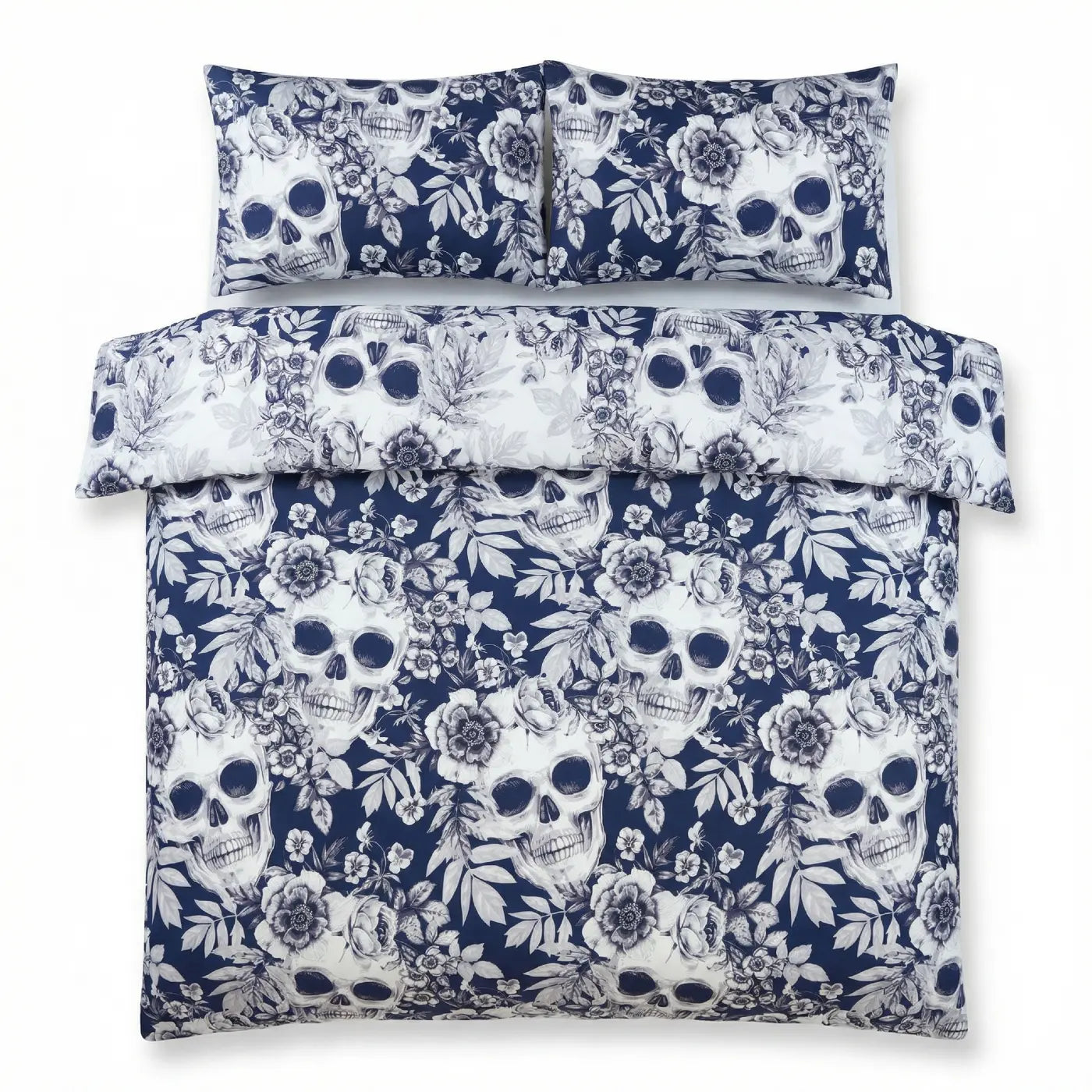 Gothic Skulls Duvet Cover Set