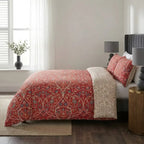 Harrow Red Duvet Cover Bedding Set-5
