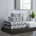 Helix 500gsm Black 100% Cotton Towels-2
